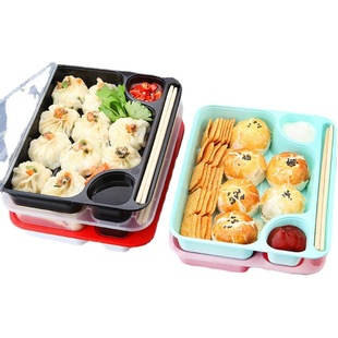 Meishiti Disposable Meal Box Dumpling Box Dumpling Box Takeaway Black Cooked Dumpling Box Roast Duck Box