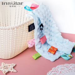 Baby Doudou label soothing towel sleeping comfort toy newborn beanie handkerchief soothing handkerchief mother and baby supplies