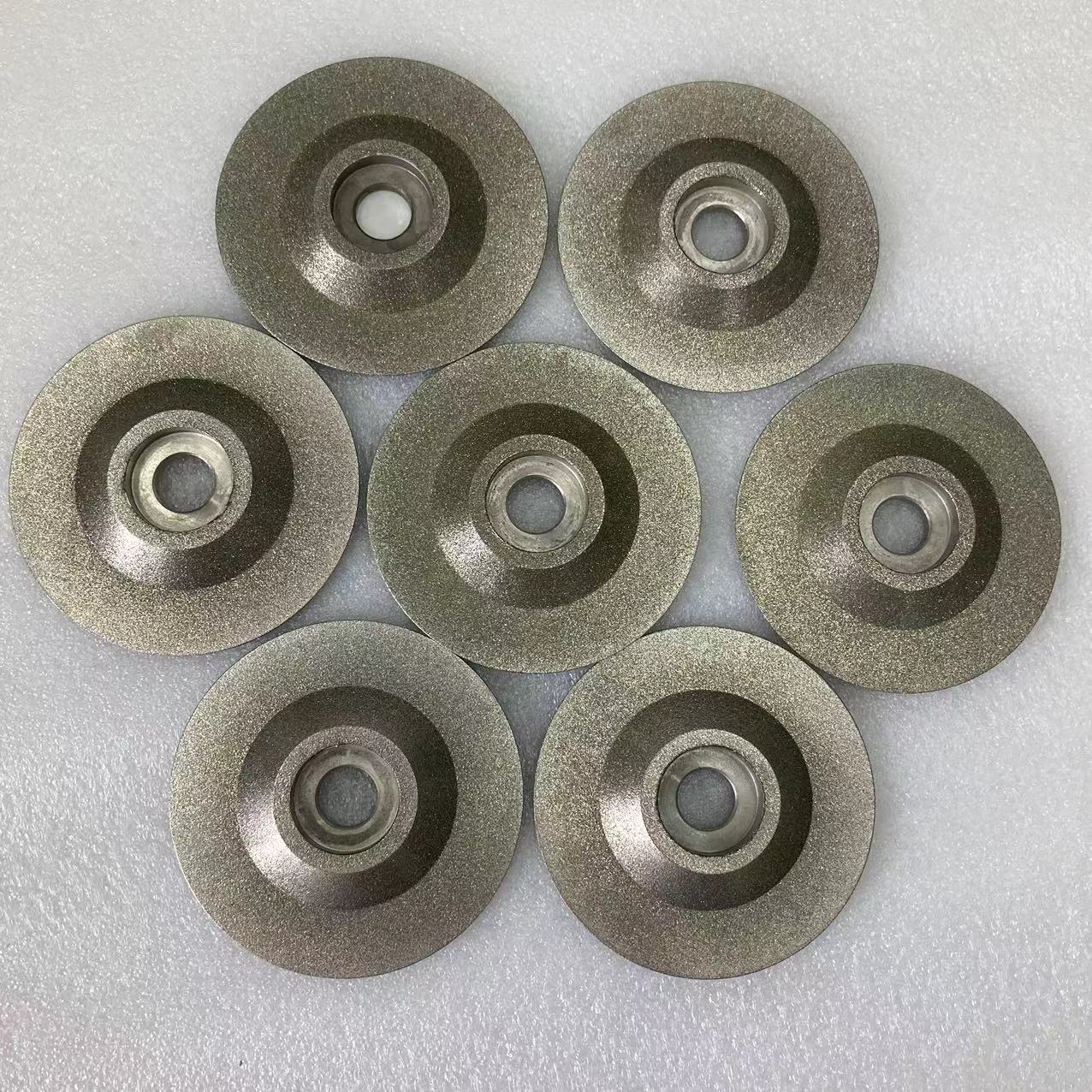 科美 电镀拔型磨片砂轮角磨机用钨钢玻璃岩板金属台面打磨高效