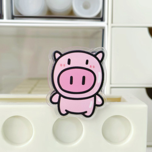 Cartoon butt gift stationery store sealing clip note clip pp clip ins girl student cute 2 yuan small product