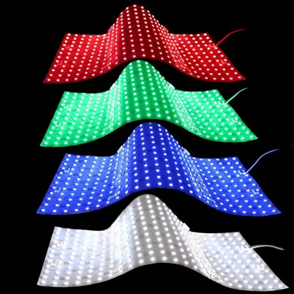 大理石透光板软灯板柔性软灯片岛台背光板奢石背光板彩色背光源