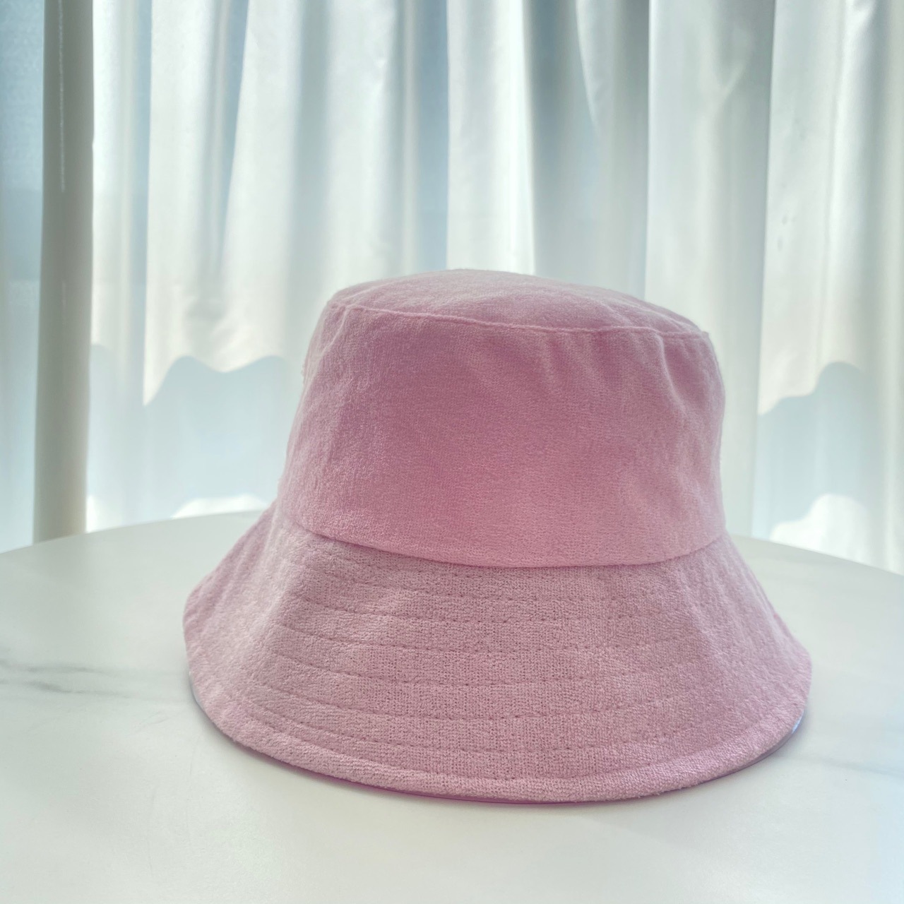 Women's Simple Style Solid Color Flat Eaves Bucket Hat display picture 4