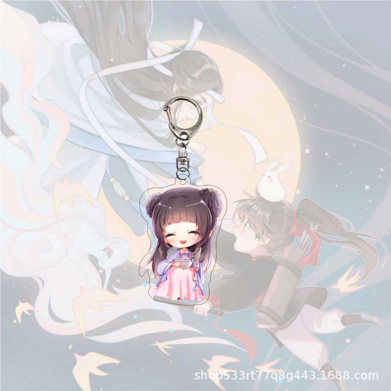 魔道祖師アクリルキーホルダー飾り物忘塵藍忘機魏無羨二次元飾り物周辺グッズ車の鍵|undefined