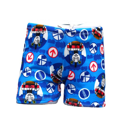 3-15 years old children's swimming trunks, boys' swimsuits, cartoon flat angle quick-drying swimsuits for small children, middle-aged and fat boys