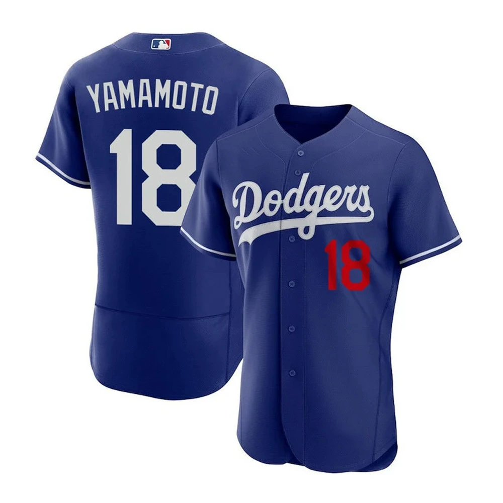  MLB Dodgers Jersey 5#Freeman 17#Ohtani Shohei Otani embroidered baseball uniform