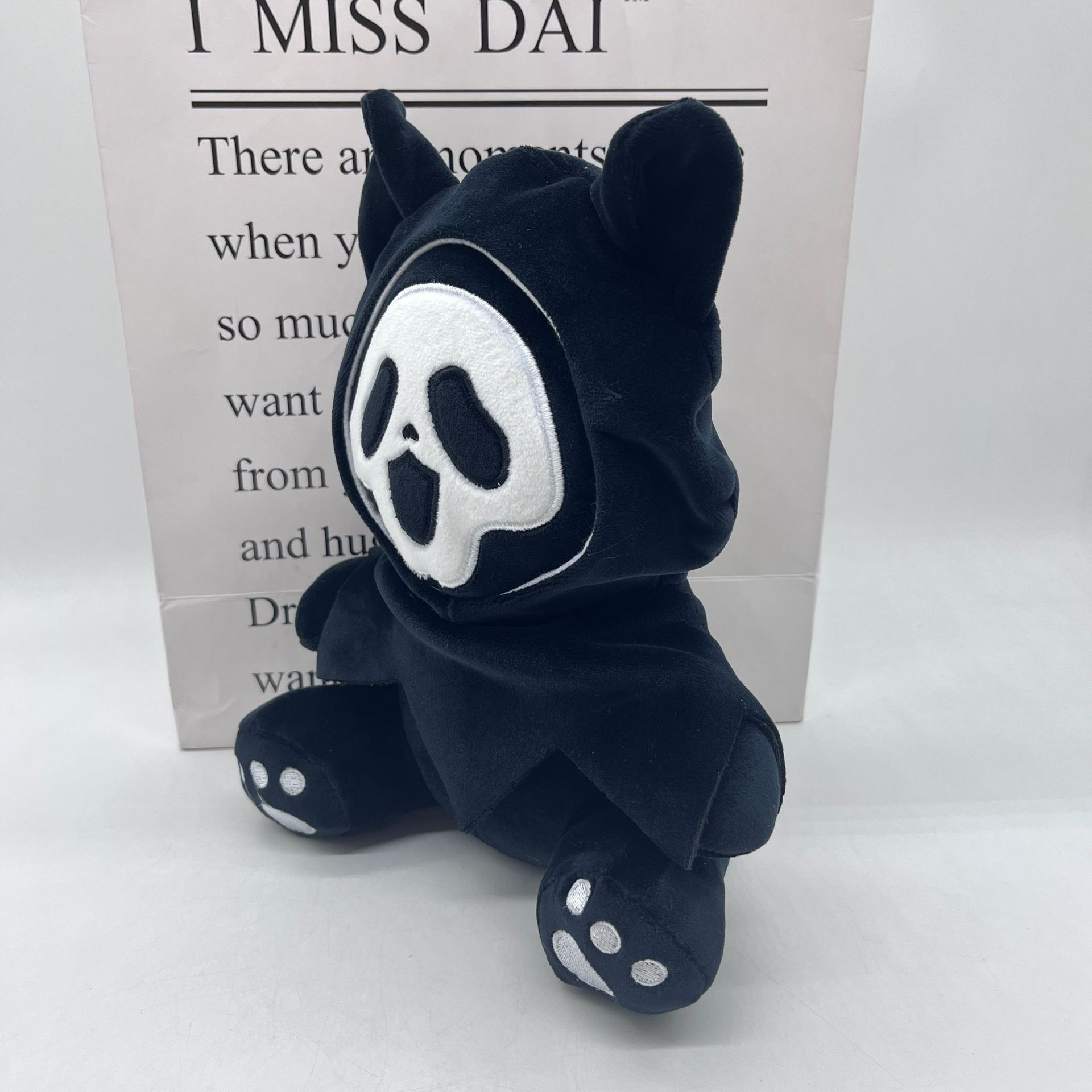 Nuovo prodotto transfrontaliero ghostface peluche death ghostcat QC inferno ghostface peluche bambola_voghion.com