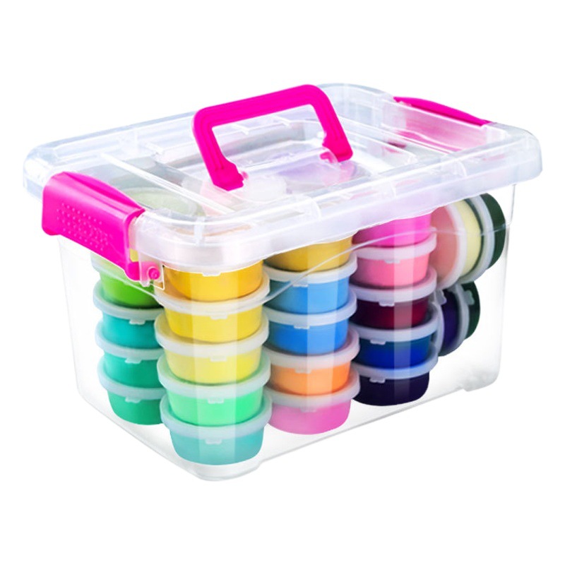 Fábrica de arcilla ultraligera al por mayor de arcilla de color plastilina Juguetes de bricolaje hechos a mano para niños, arcilla de arcilla espacial, juego no tóxico