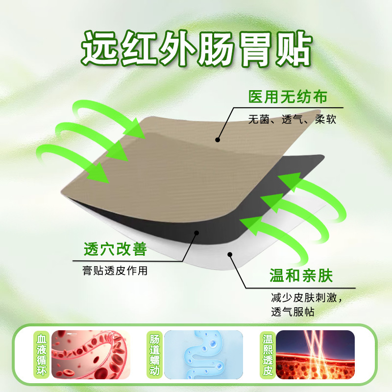 现货 牛太医远红外肠胃贴 脾胃积食胃胀腹痛腹胀腹泻遍秘|undefined