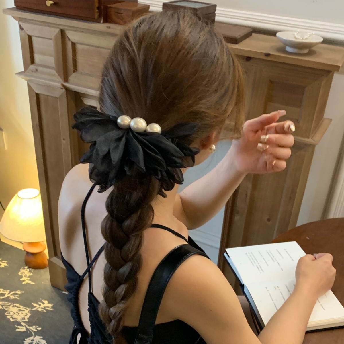 Large Claw Clips For Thick Hair Vintage Elegant Hair Accessories_voghion.com