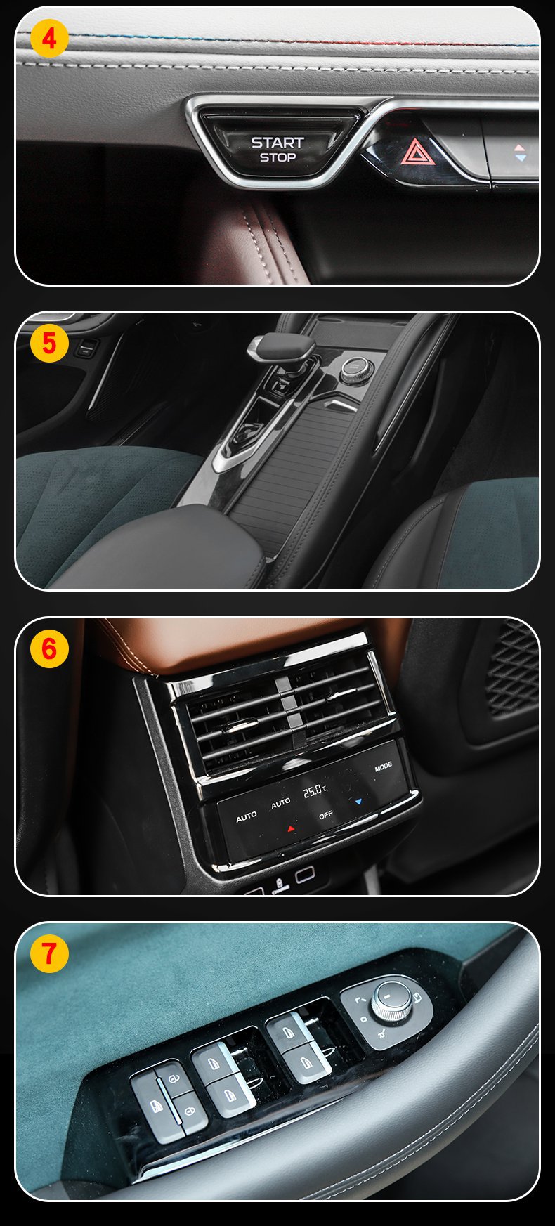 Suitable for 21-25 Geely Xingyue L Screen Center Console Interior Film Car Modification Transparent Tpu Protective Film