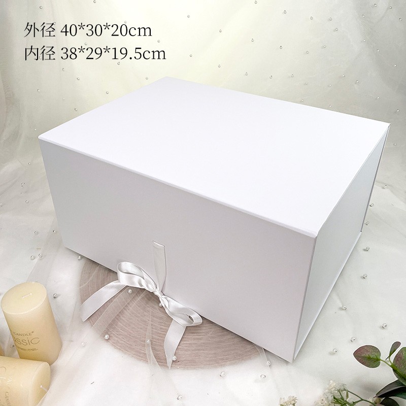 Qixi hecho a medida caja de boda flor princesa vestido de regalo de cumpleaños vestido de boda vestido de noche traje de regalo