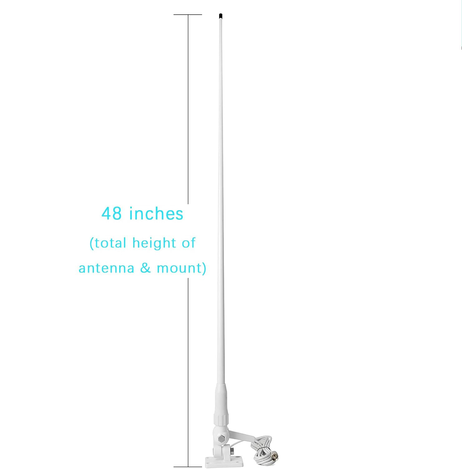 Marine Ais Antenna Ha-021 Vhf Antenna Ais Antenna with 7m Cables and Mounting Bracket for Yacht