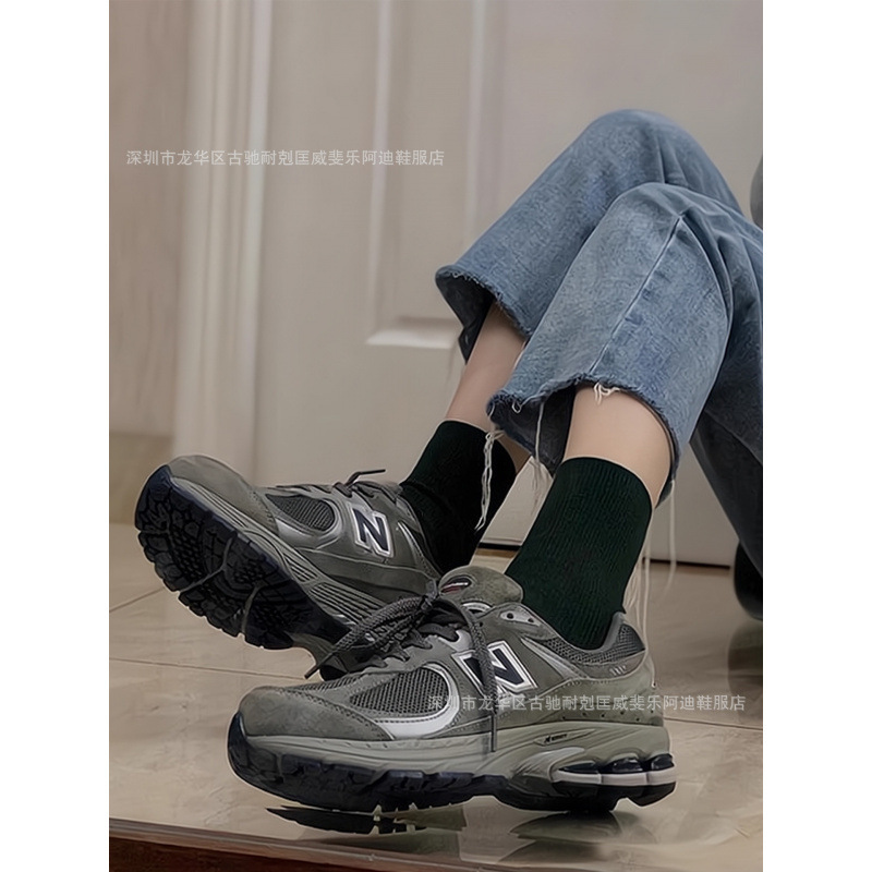 European Cross-Border Nb2002R Series Classic Original Gray Men's and Women's Retro Couple Sports Running Dad Shoes