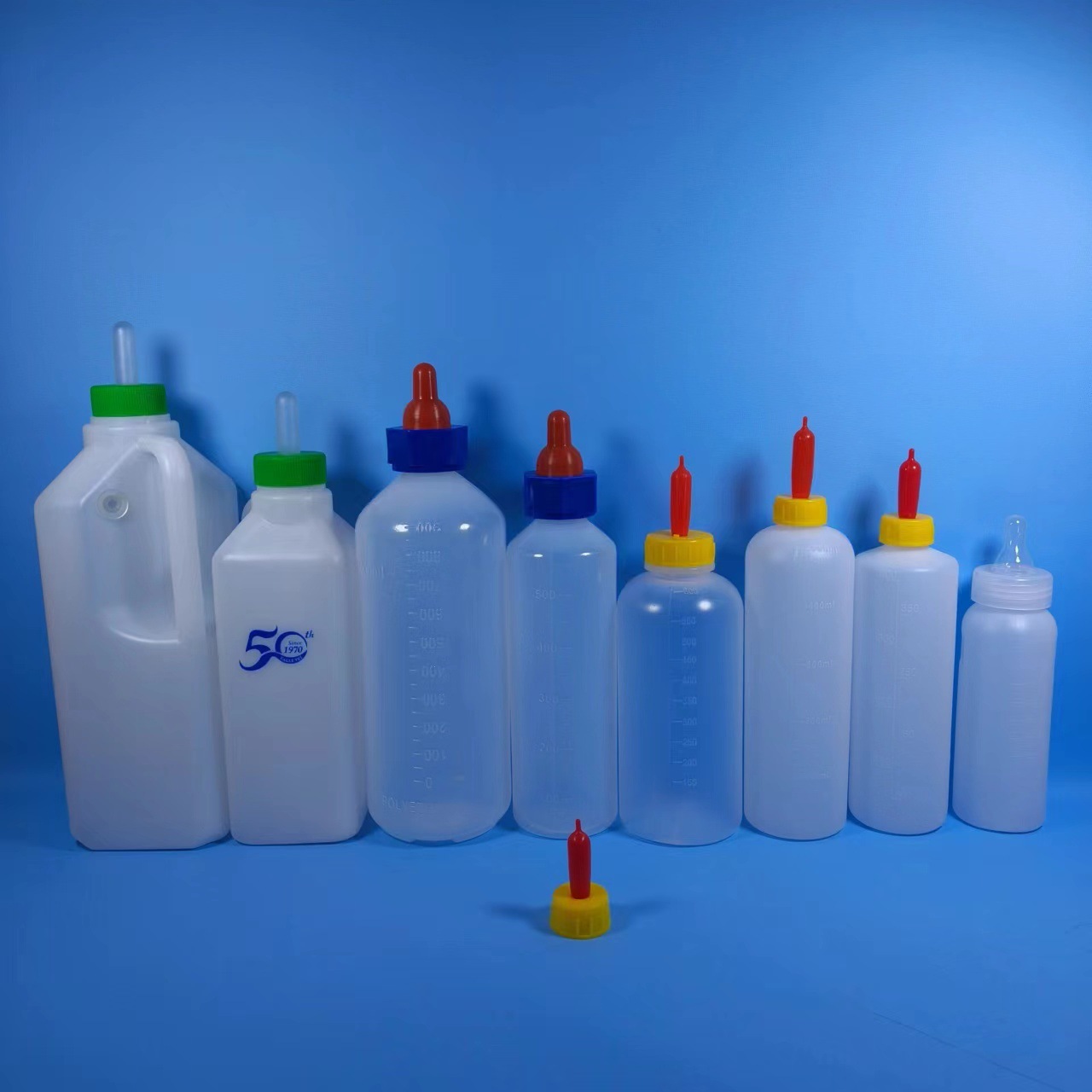 Botella de alimentación de ovejas Cola pezón 250400500600 botella de alimentación de cordero 850 Coke botella de alimentación de ovejas