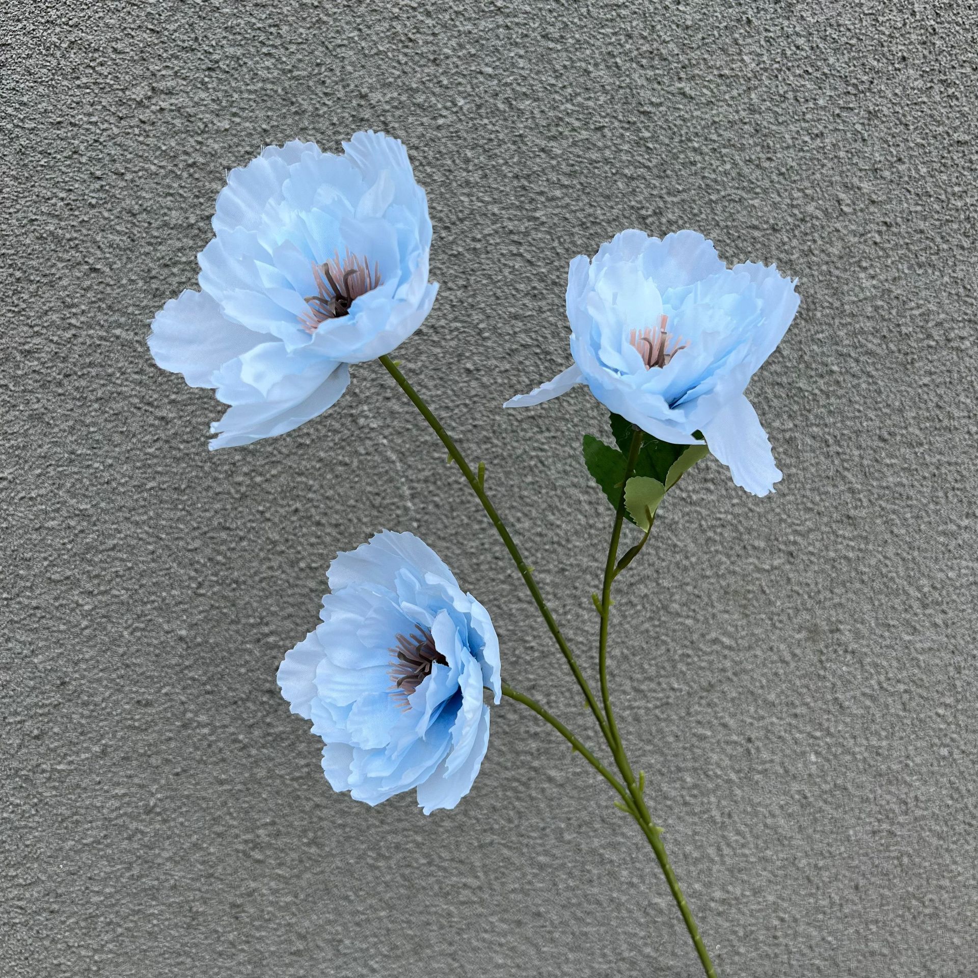 Haze azul decoración de la boda flor de seda flor Hotel fotografía flor de la pared arreglo floral Yingbin distrito Camino de plomo flor artificial