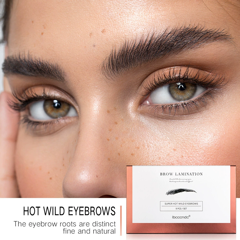 ibcccndc Wild Brow Hot Brow Set DIY ЛАМИНИРОВАНИЕ БРОВЕЙ Eyebal Format fixed agent