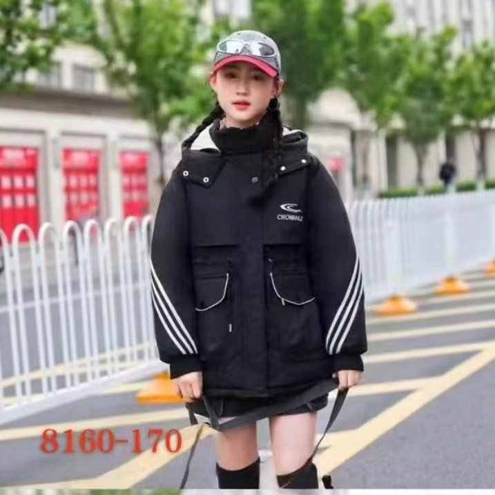 女式外套秋冬棉袄女冬季洋气显瘦派克服冬季欧美加厚女加绒冲锋衣|undefined