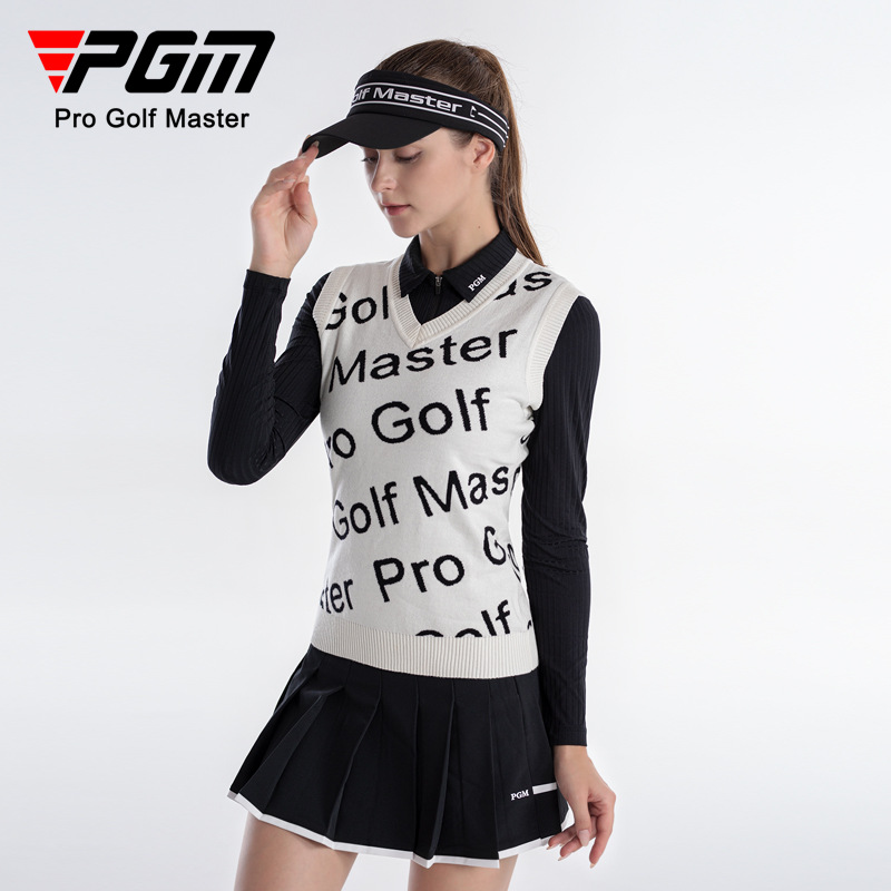 Áo vest len cổ chữ V thêu hoa nữ PGM – giữ ấm mùa thu đông — QZ095-Màu đen, QZ095-màu trắng, YF637-màu trắng, Qz095-màu xanh hải quân