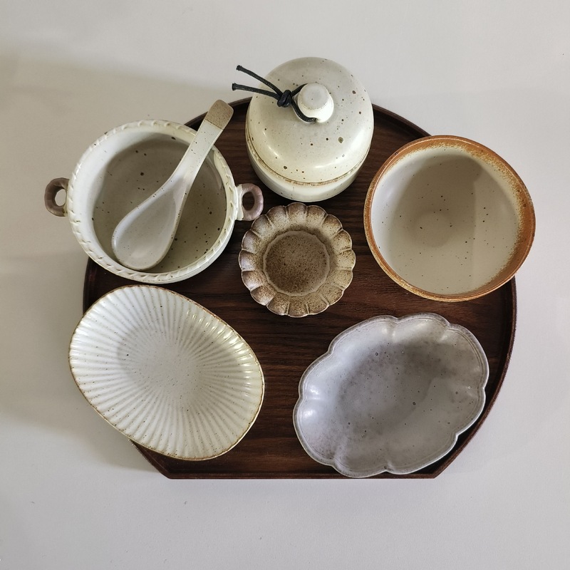 景德镇高温釉下彩粗陶一人食餐具月子餐餐具减脂餐具家庭分餐碗盘|undefined