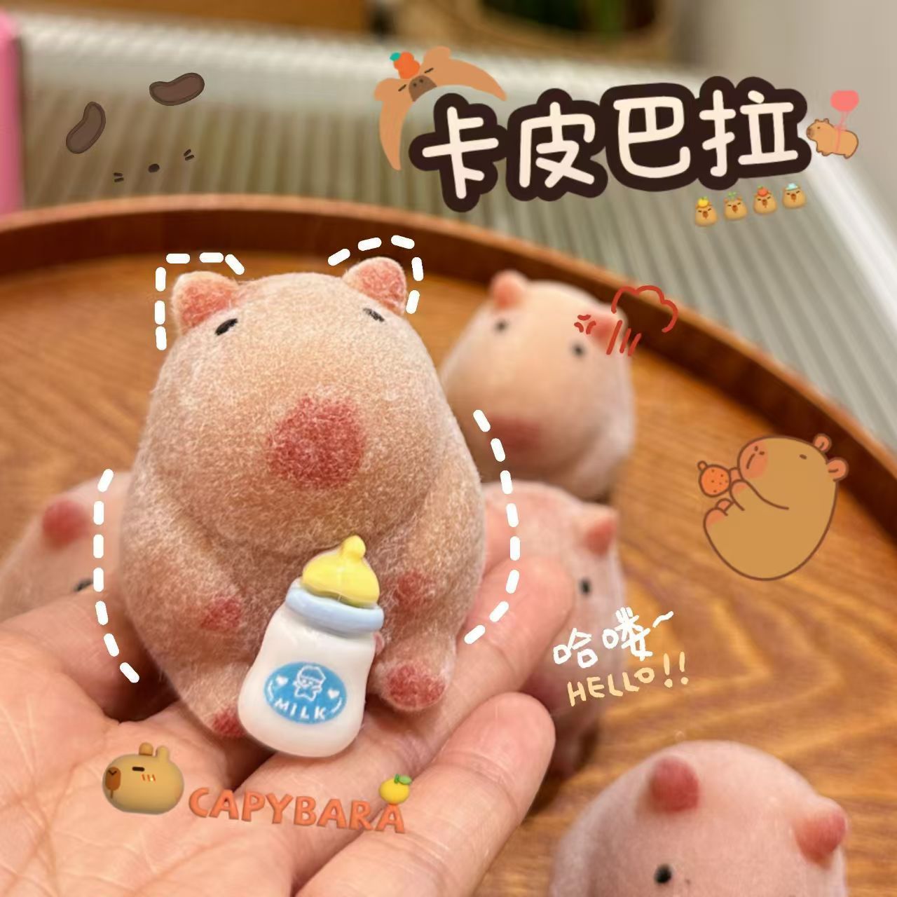 Gatito queso rebote lindo descompresión gato gato descompresión grueso juguete para estudiantes pequeño libro rojo mismo barro