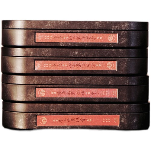 WI25 Shanxing Pu'er Tea Cake Packaging Box Tea Saving Box Tea Can Tinplate Tea Cake Storage Storage Iron Box