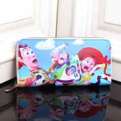 Cross-border toys Total Recall Buzz Lightyear and Western Sheriff Woody and Buzz Kids Unisex Long Pocket Purse