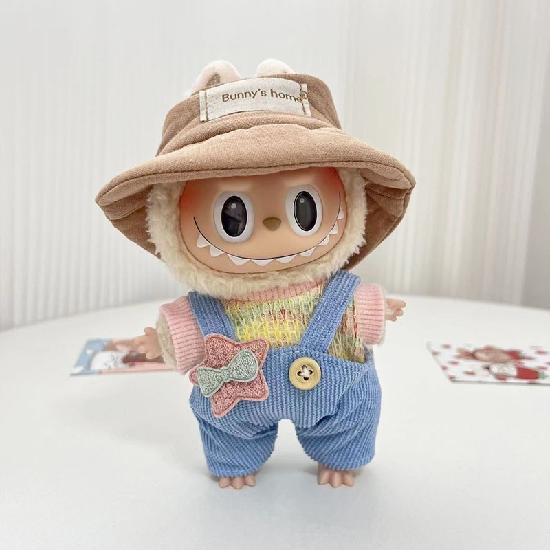 服のみ】第二世代ブラインドボックス ラブブ服 エポキシ樹脂製顔飾り ラブブ シットシットパーティーシリーズ ベビー服 可愛い|undefined