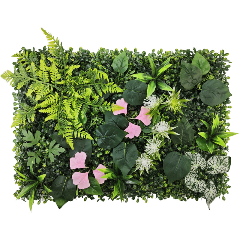 人造植物墙仿真立体绿植墙面挂式塑料假草坪门头阳台室内外装饰|undefined