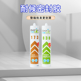 811 Dayou Glass Glue Waterproof and Mildew-Proof Edge Beauty Glue Alcohol-Based Neutral Silicone Door and Window Special Sealant 838