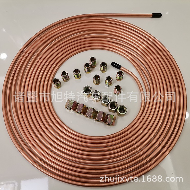 Tubo de aceite de freno bobina de hierro Chapado en cobre repelente de mosquitos Placa de incienso mosquito exportación transfronteriza Oro 20 accesorios tapa plana