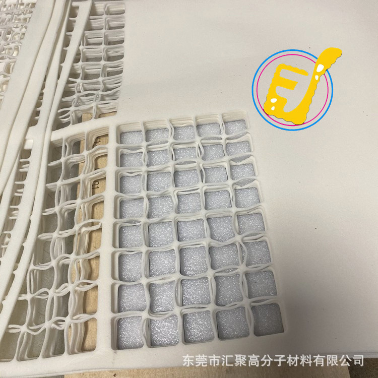 压缩聚氨酯海绵3-10mm 吸水绵条纤维棉片30mm纤维吸墨棉片