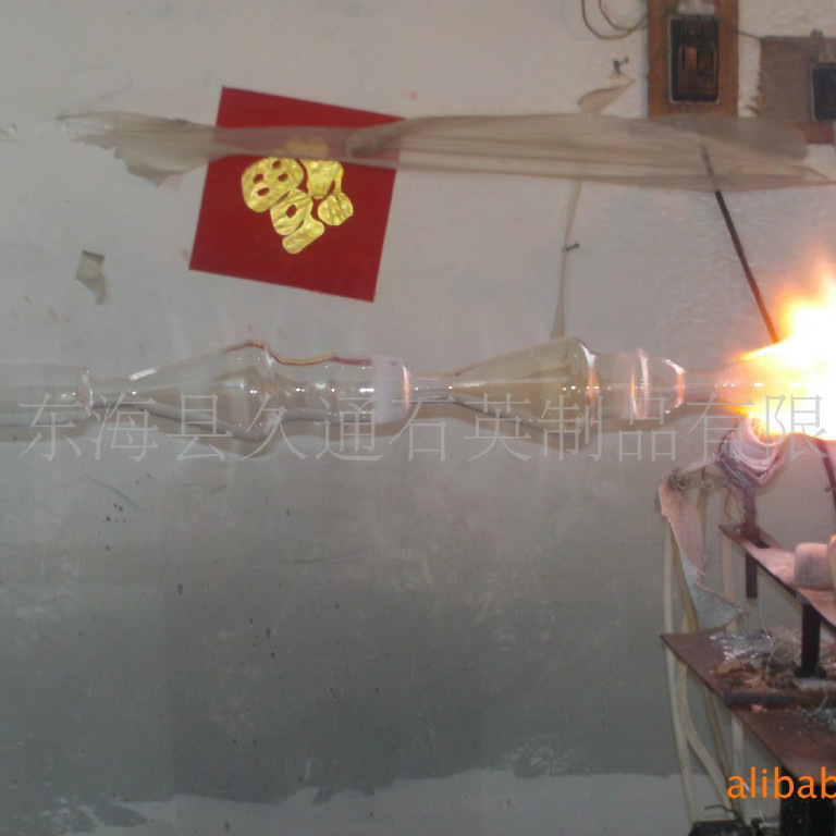 石英三角瓶 石英玻璃管 管式炉石英管 石英仪器 石英试管实验仪器