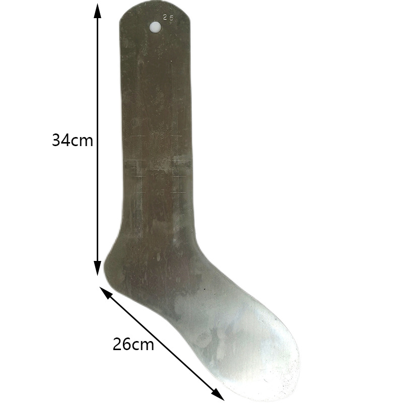 Calcetines que forman la placa calcetines rectos que forman la placa que cuelga estilo curvado calcetines rectos calcetines de aluminio placa que forma la placa de fijación