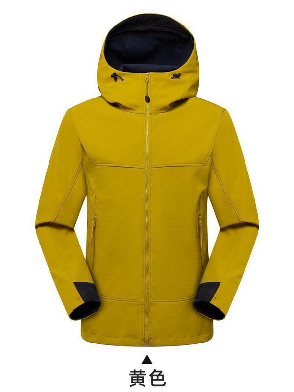 Bird Charge HOODY ソフトシェルジャケット 秋冬 アウトドア ジャケット 防風 暖かい ベルベット フード付きジャケット 男女兼用|undefined