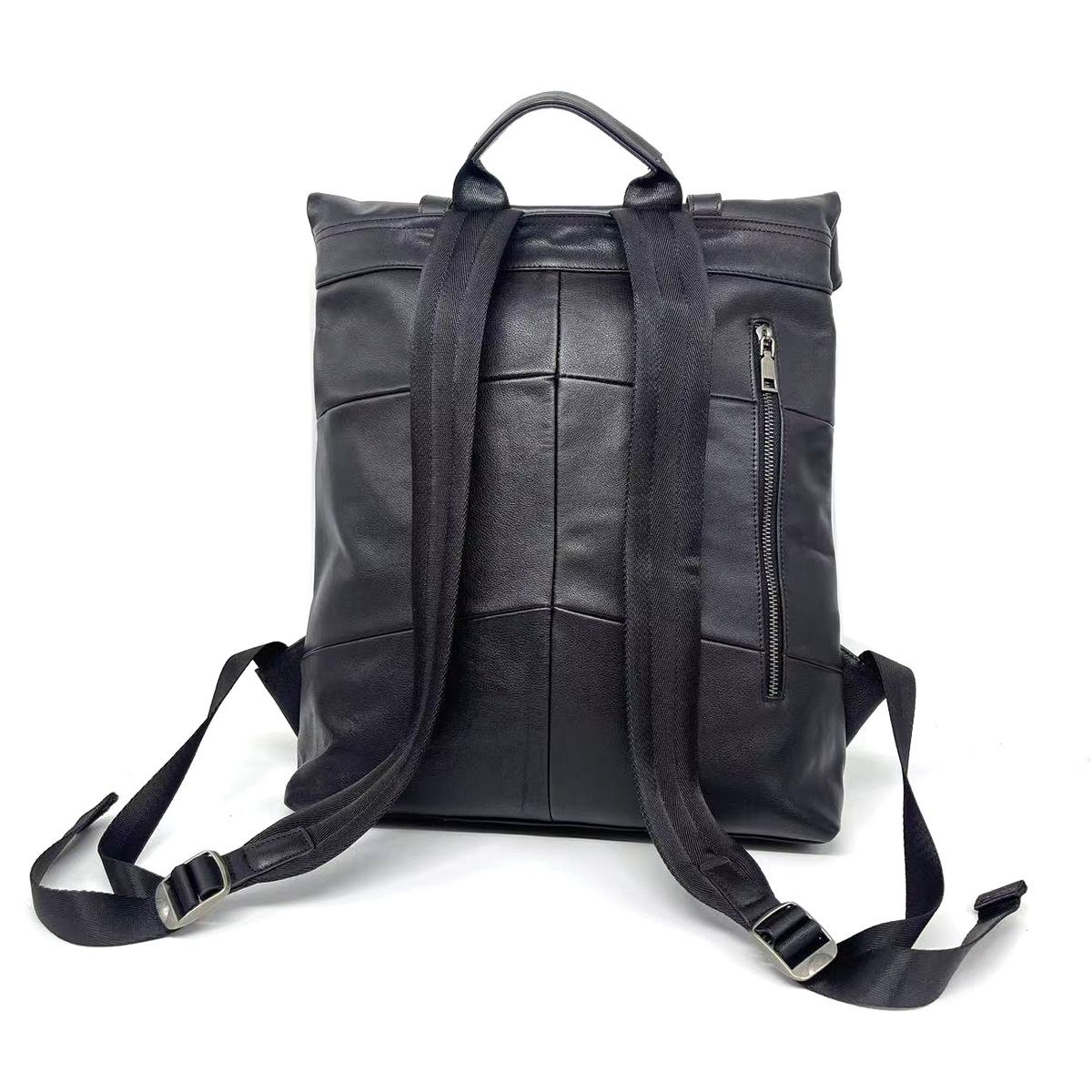 Leather Men's Backpack, Business Computer Bag, Cowhide Sports Travel Backpack_voghion.com