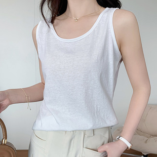 Summer base tank top, T-shirt sleevless, loose fit