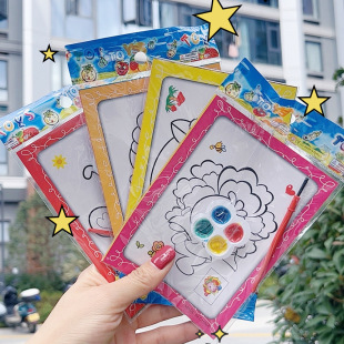 С̖С��ɫˮ�ʮ���ͨ�T�f����ͯ�ֹ���ɫ��diy�L����Ʒ�S��ֱ�N