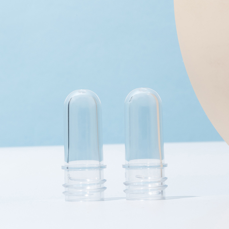 pet塑料15口径透明化妆品瓶胚4-6克重胚管18牙洗手液厚底瓶坯批发|undefined
