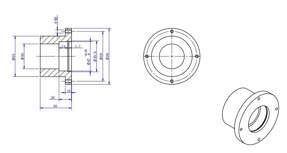 口罩机配件口罩机机件KSD170922A塞头