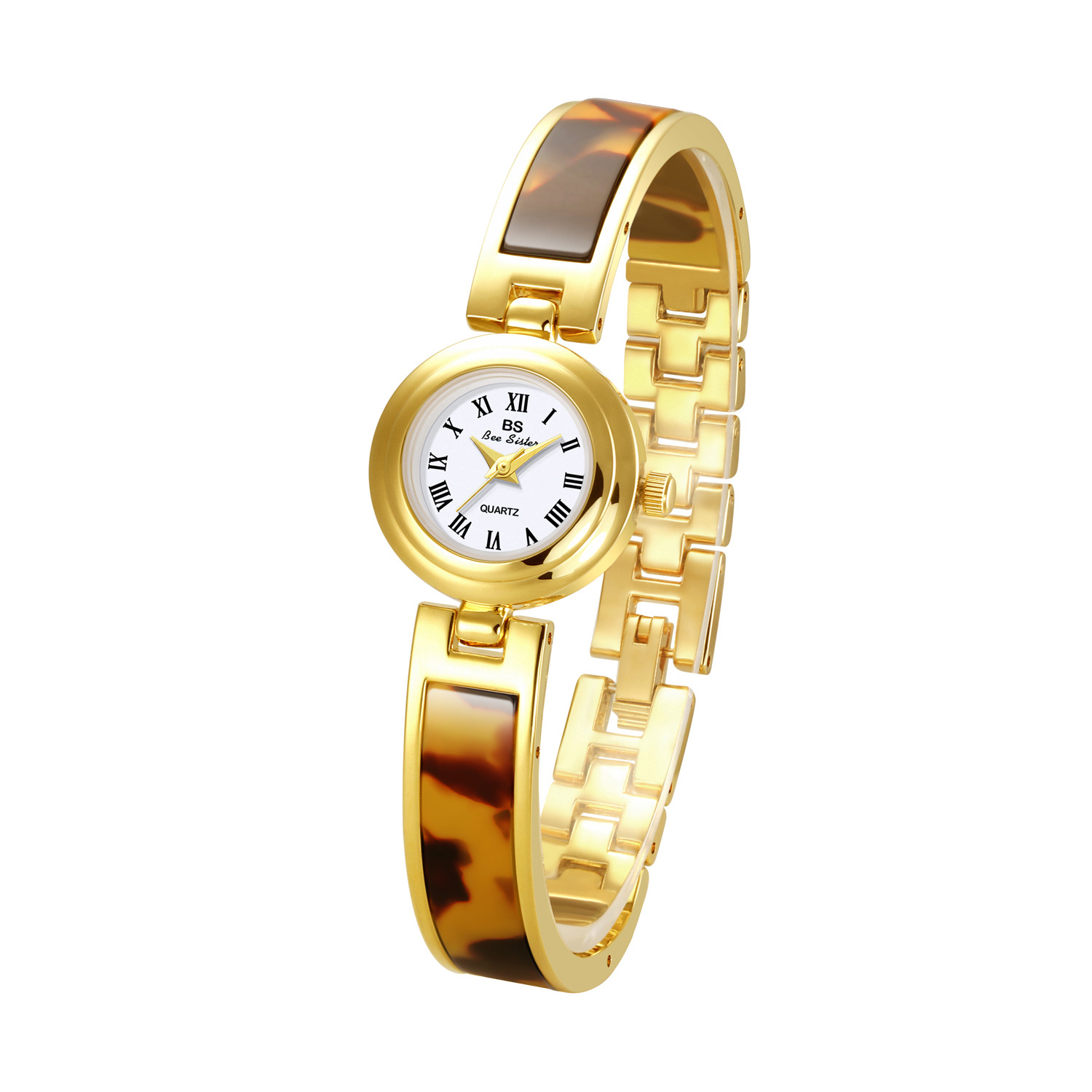 Simple Style Classic Style Solid Color Jewelry Buckle Quartz Watch Women's Watches display picture 29