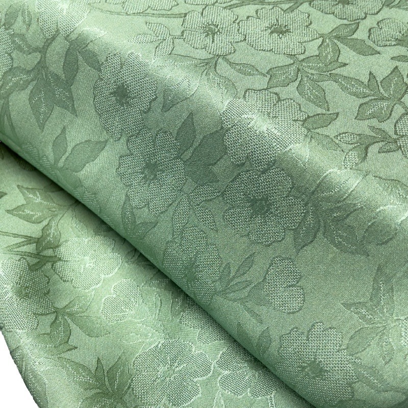 2024 nueva ventana china de color sólido tela jacquard vestido de estilo chino chino tela cheongsam FD6474