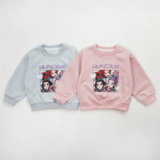 2026年新款KPop猎魔女团女童卫衣秋季动漫卡通小女孩秋天服装