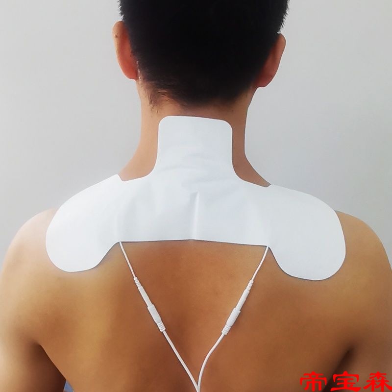 physiotherapy Electrode sheet Neck Massage stick currency parts back pulse Electrotherapy Viscosity Patch Points chart