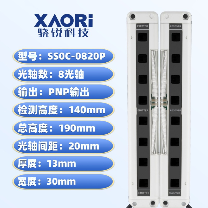 SS0C-H0820P区域型安全光栅光幕光电保护器