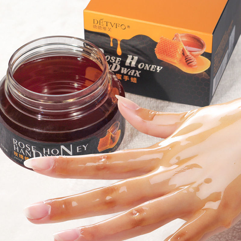 手膜手蜡保湿去死皮角质蜂蜜嫩白补水手套手部护理套装其他稿禾