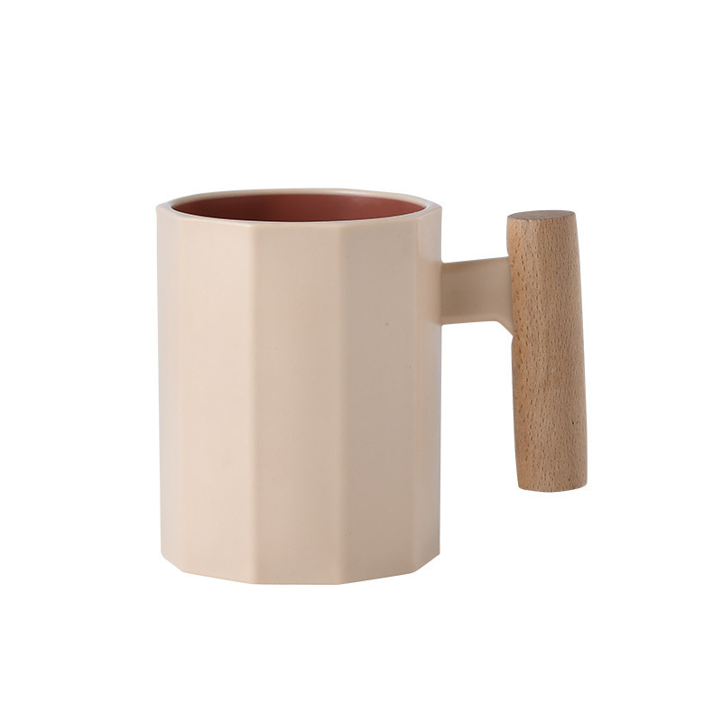 Zahnbürstenhalter Mit Holzgriff Im Nordischen Stil Für Das Bad_voghion.com