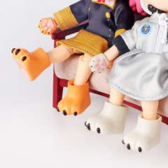 哈楽アニメob11娃靴猫爪は靴の12分素体に取って代わることができます。