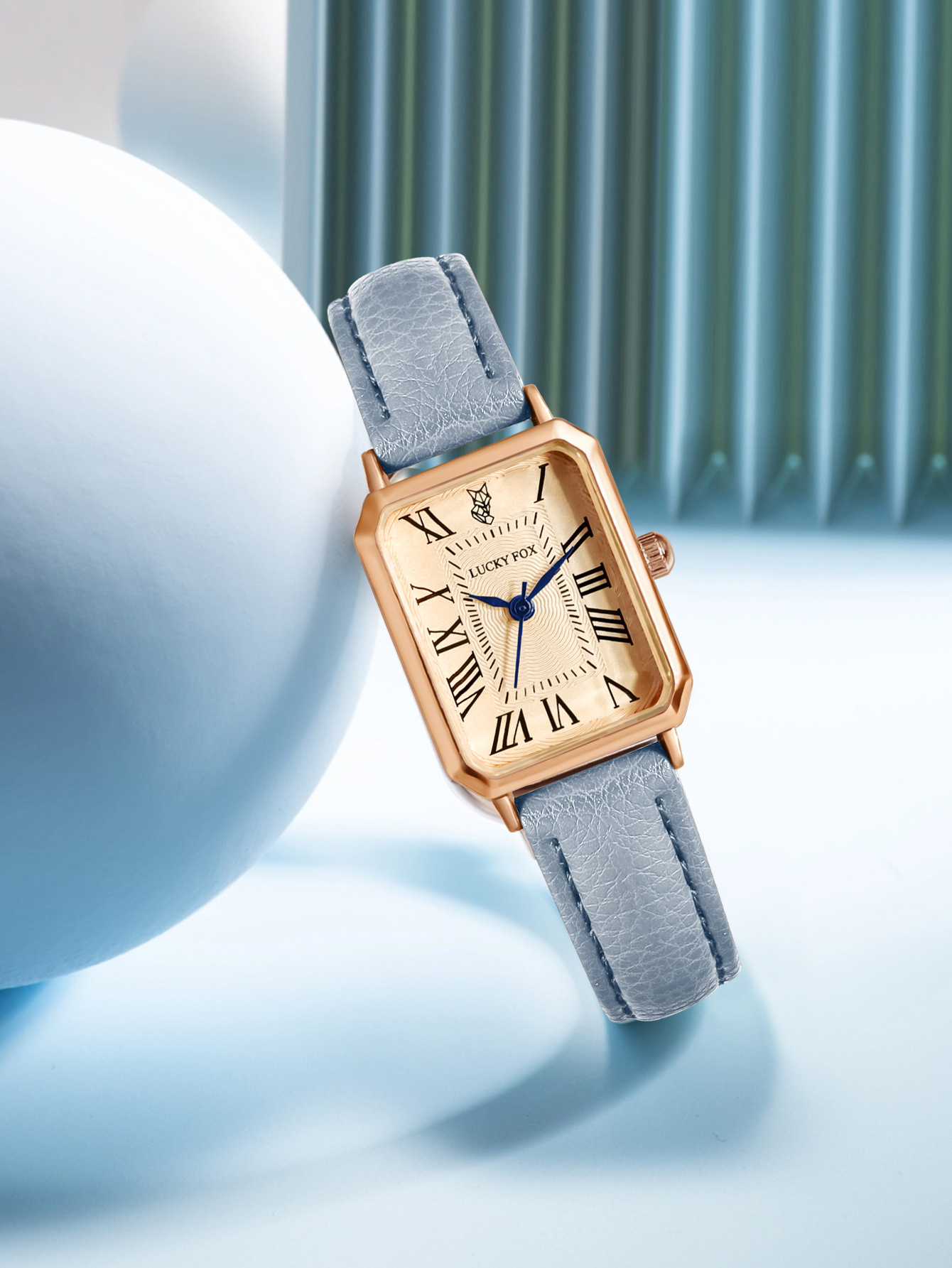 LUCKYFOX retro small dial women's watch new sports small rectangular watch simple daily quartz watch