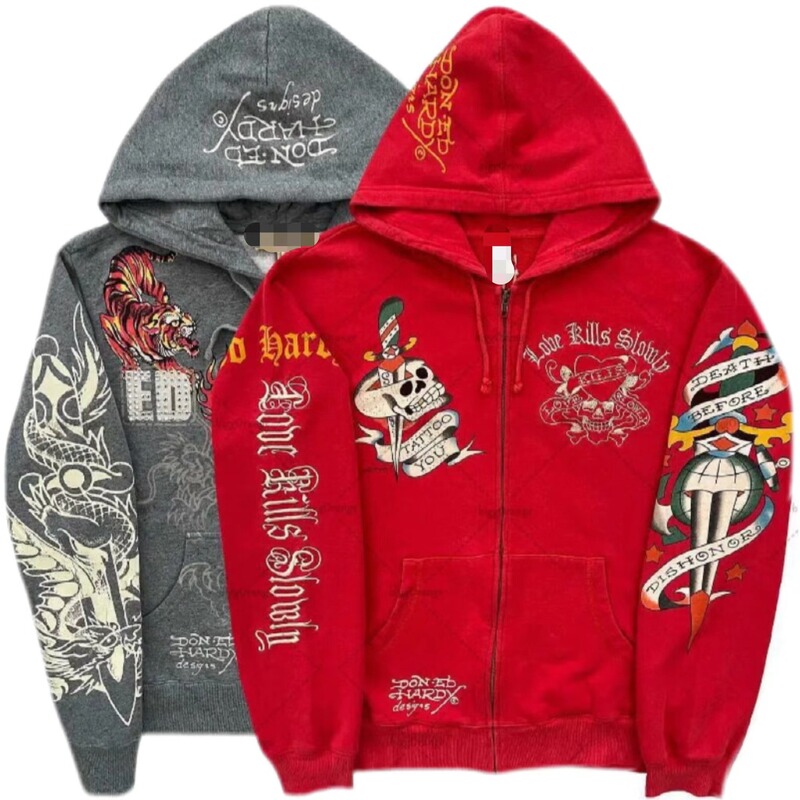 FactorY Direct Y2k Retro Fashion Skull Hoodies Autumn Winter Hip Hop Long Sleeve Coat Loose Hooded Sweatshirts FactorY Direct Y2k Retro Fashion Skull Hoodies Autumn Winter Hip Hop Long Sleeve Coat Loose Hooded Sweatshirts
