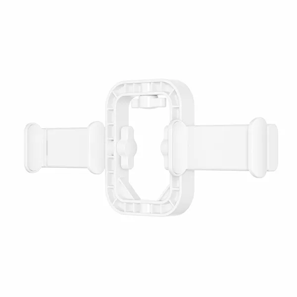 Dual camera clip-white